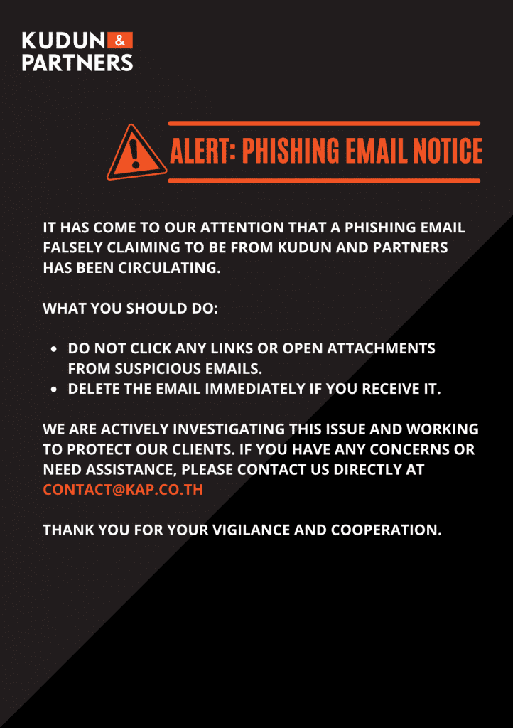 Alert Phishing Email Notice